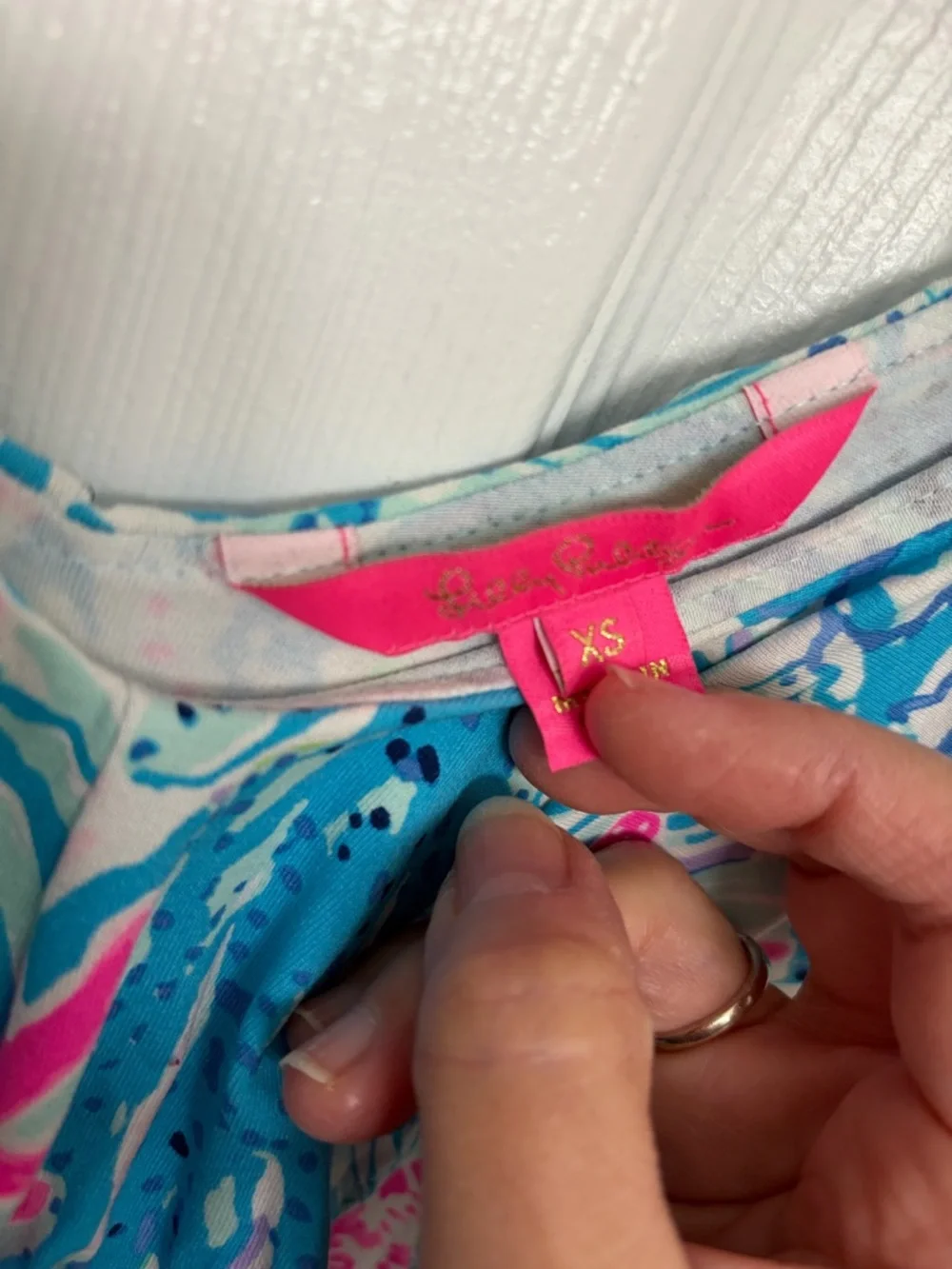 Lilly Pulitzer Alessa sink or swim romper - Picture 2 of 5